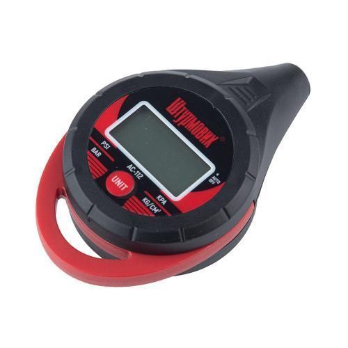 Манометр Штурмовик/AC-112/LCD дисплей/LED підсвітка/psi-bar-кg/см2-kpa/0~10 (AC-112) AC-112 фото