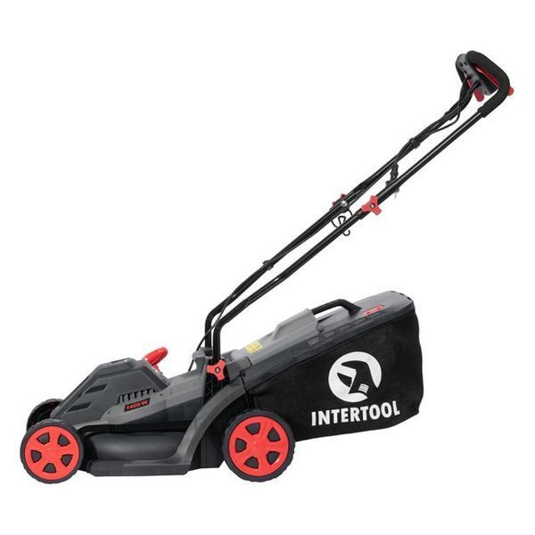 Газонокосарка електрична 1400 Вт, 230 В~50 Гц, 3300 об/хв, INTERTOOL DT-2264 DT-2264 фото