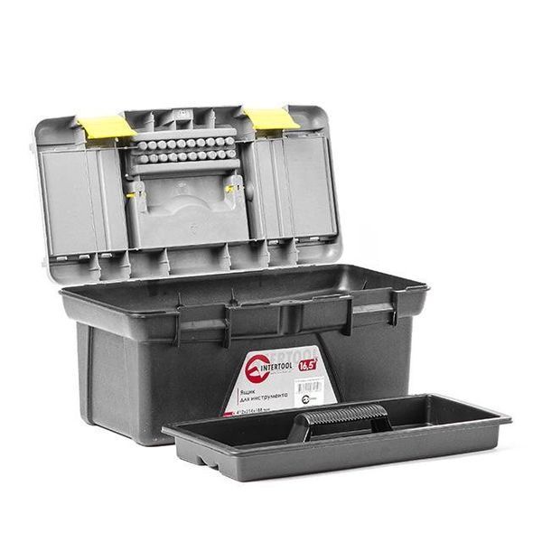 Ящик для инструмента 16.5" 412*214*188 мм INTERTOOL BX-0316 BX-0316 фото