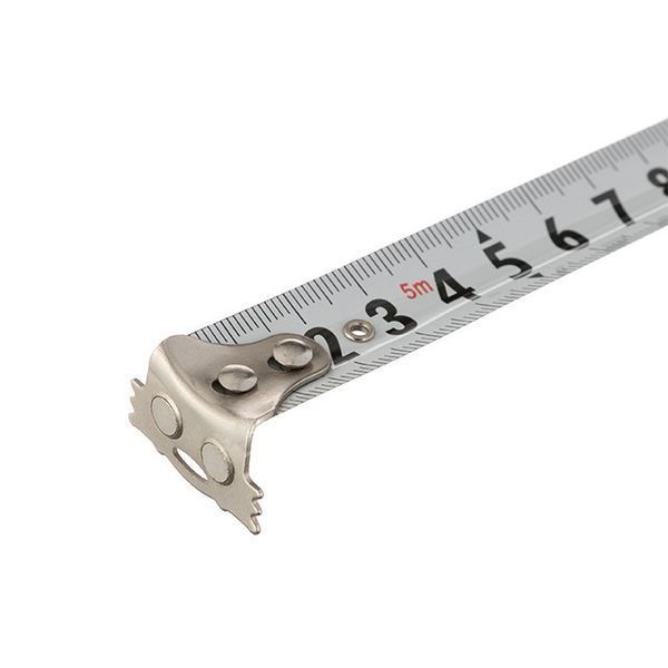 Рулетка с металлическим полотном 5 м x 19 мм, три стопора полотна INTERTOOL MT-0105 MT-0105 фото