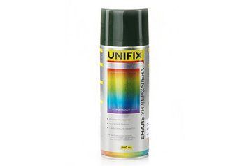Эмаль акриловая универсальная RAL 6003 Хаки гл. 400мл UNIFIX 941018 941018 фото