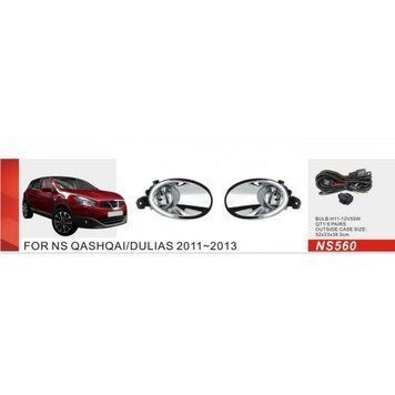 Фари дод. модель Nissan Qashqai 2011-15/NS-560-W/H11-55W/ел.проводка (NS-560-W) NS-560-W фото
