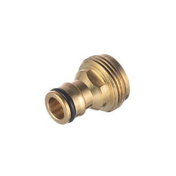 Адаптер латунный на коннектор 1/2" с наружной резьбой 3/4" STORM GE-1202 фото