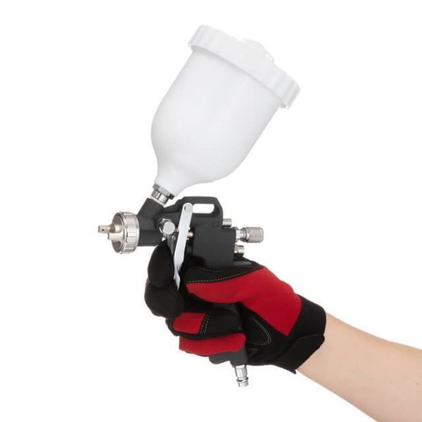 Краскопульт пневматический HP, форсунка 1.5мм, INTERTOOL PT-0210 PT-0210 фото