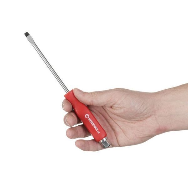 Викрутка ударна SL6*125 мм, Cr-V INTERTOOL HT-0483 HT-0483 фото