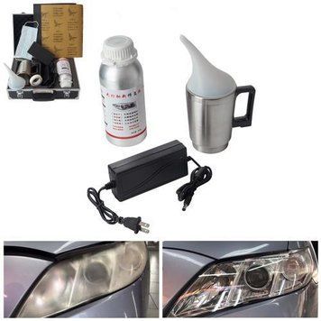 Набор для химической полировки фар в кейсе (полировка паром) LP-headlightpolish фото