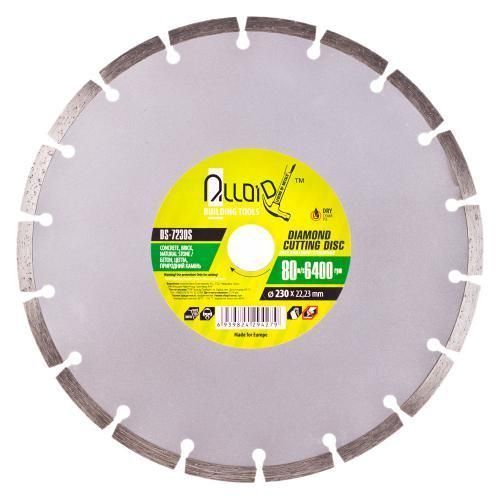 Alloid. Диск алмазный отрезной Turbo Wave 230 мм (DS-7230TW) DS-7230TW фото