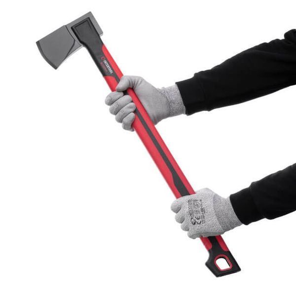 Топор 1670 г, ручка из фибергласса, STORM INTERTOOL HT-0296 HT-0296 фото