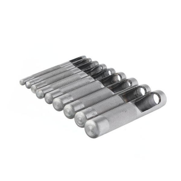 Набор просечек 9 ед., 3-12 мм INTERTOOL HT-0239 HT-0239 фото