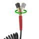 Шланг BLACK M-Flex 5.5х8мм, 10м спиральный полиуретановый c шарниром STORM INTERTOOL PT-1790 PT-1790 фото 3