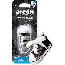 Ароматизатор AREON Fresh Wave Черный кристалл кеды (подвеска) 077222 077222 фото