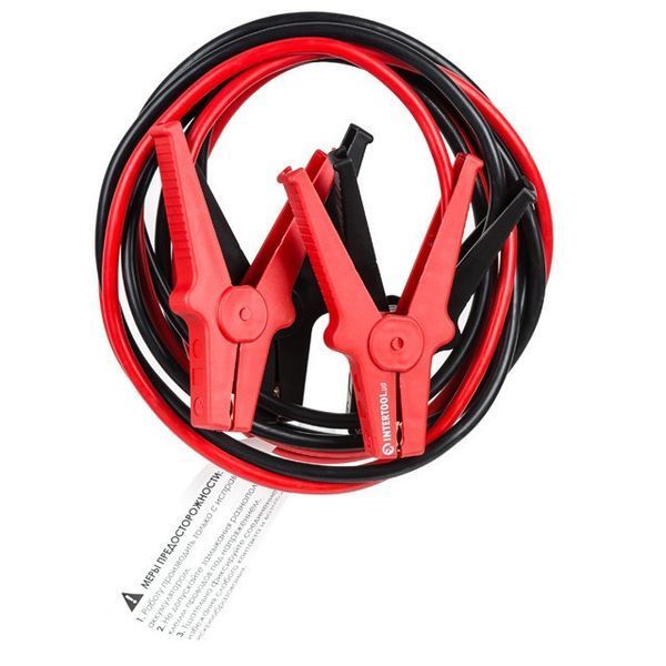 Пусковые провода 600А, 3м, до -40&deg;C, чехол INTERTOOL AT-3047 AT-3047 фото