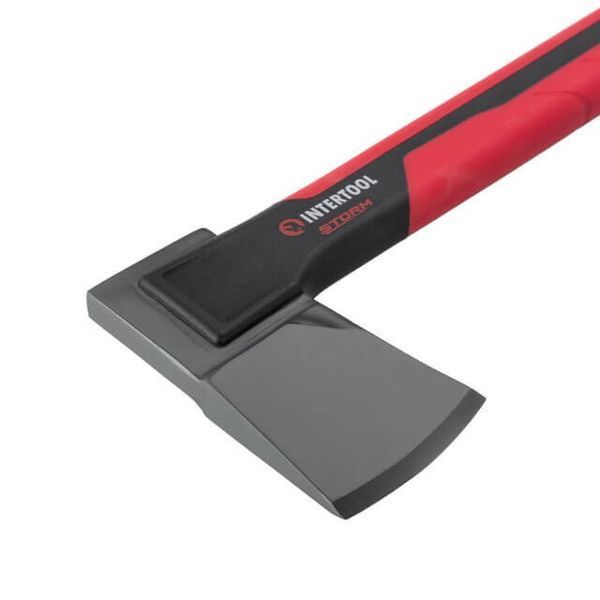 Топор 630 г, ручка из фибергласса, STORM INTERTOOL HT-0291 HT-0291 фото