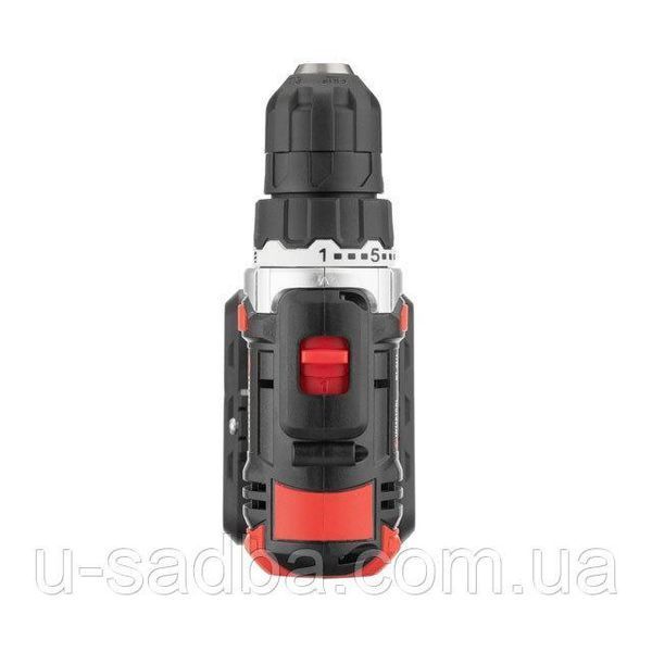 Дриль-шурупокрут акумуляторний Li-Ion 18 В, 25 Nm, 0-400/0-1500 об./хв, 2x2.0 А&middot;год W-0314 фото