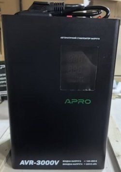 Стабілізатор напруги релейний AVR-3000V (підвісний) APRO 852022 852022 фото