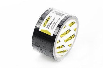 Лента клейкая армированная черная 50мм*10м UNIFIX ARM-5010B ARM-5010B фото