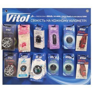 Планшетка під освіжувачі Vitol (60х55) Planshetka60h55 фото