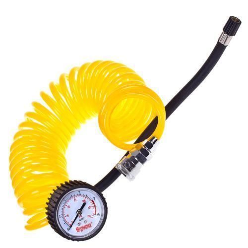 Компрессор "Штурмовик" AC-72 150psi/25Amp/90л/2 цилиндра/PU шланг 5,0м с дефлятором/клеммы АКБ (AC-72) AC-72 фото