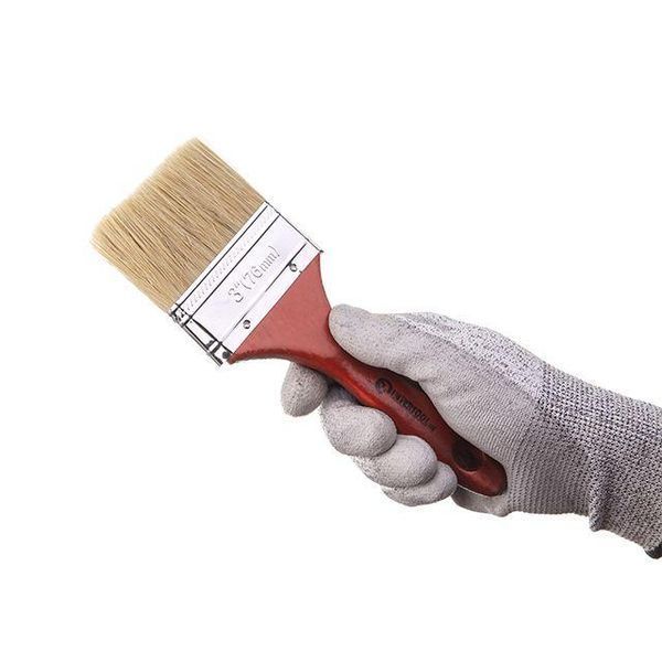 Кисть флейцевая 76x17,5x50 мм INTERTOOL KT-1076 KT-1076 фото