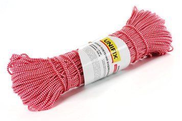 Шнур плетеный цветной строительный 1,5мм 100м UNIFIX 699583 699583 фото