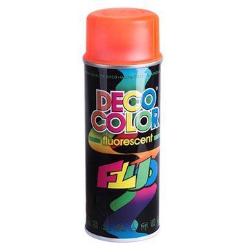 Deco Color Краска аэроз. 400ml Decoration флуоресцентная/красный 68339/726387 фото