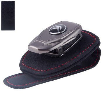 Тримач/затискач для окулярів шкіра. CITROEN Glasses Holder CT фото