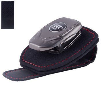 Тримач/затискач для окулярів шкіра. AUDI Glasses Holder AU фото