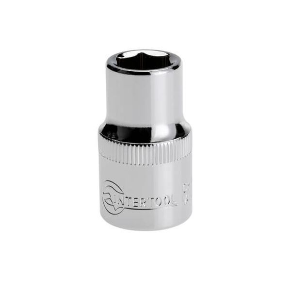 Головка шестигранная 1/2", 12x38 мм,&nbsp;хром-ванадий INTERTOOL ET-0012 ET-0012 фото