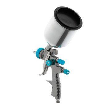 Краскопульт пневматический LVLP BLUE профессиональный, форсунка 1.4мм, INTERTOOL PT-0133 PT-0133 фото