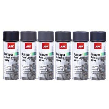 APP-фарба аерозольна Bumper Paint Color Spray, 400 мл, темний антрацит, аерозоль 210408 фото