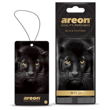 Ароматизатор Wild картонная подвеска Черная пантера (Black Panther) Areon 085265 085265 фото