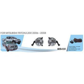Фары доп.модель Mitsubishi Triton/L200 2006-08/MB-439W/9006-55W/эл.проводка (MB-439W) MB-439W фото