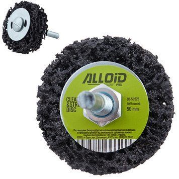 Alloid. Круг зачисний "корал" з тримачем для дриля 50 мм (чорний) SD-50225 фото