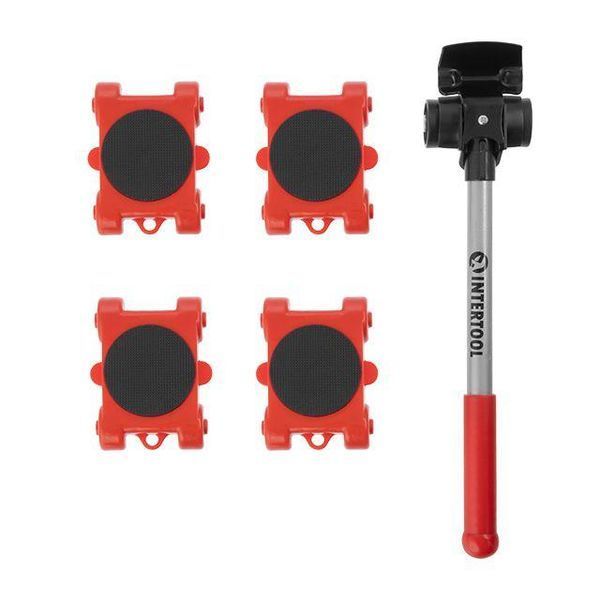 Набір для переміщення меблів 5ед INTERTOOL HP-0010 HP-0010 фото