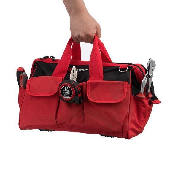 Сумка для інструментів, 16 кишень 405x230x300 мм INTERTOOL BX-9005 BX-9005 фото