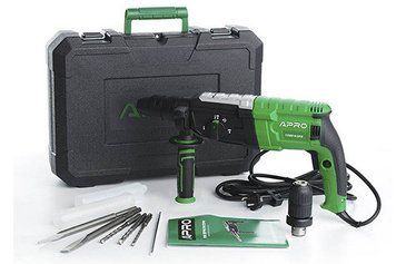 Перфоратор прямой APRO 3,5 Дж, 1050В, SDS+, 1050H DFR, кейс 896229 896229 фото