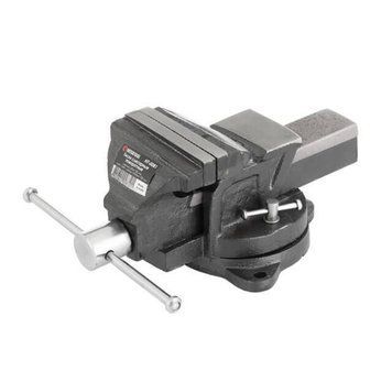 Тиски слесарные поворотные 100мм INTERTOOL HT-0081 HT-0081 фото